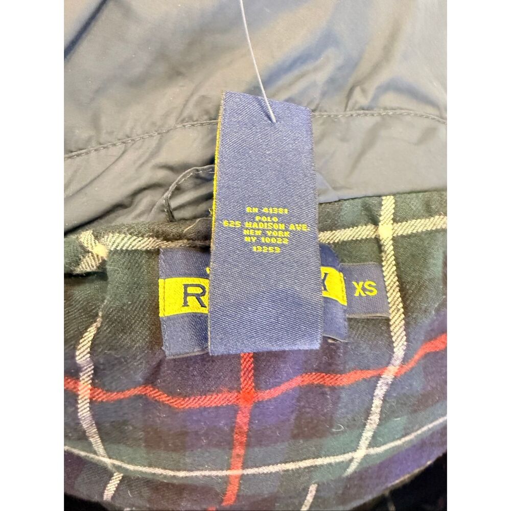 Ralph Lauren Rugby Quilted Down Puffer Vest XS Suede Patch Collectible - Picture 8 of 9